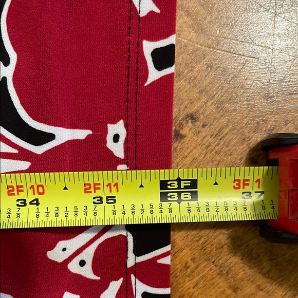 Lauren Ralph Lauren Black and Red Sheath Dress Crew Neck - Picture 11 of 15